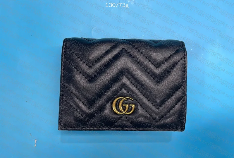 Gucci Folded Wallet Marmont Quilted Leather 2