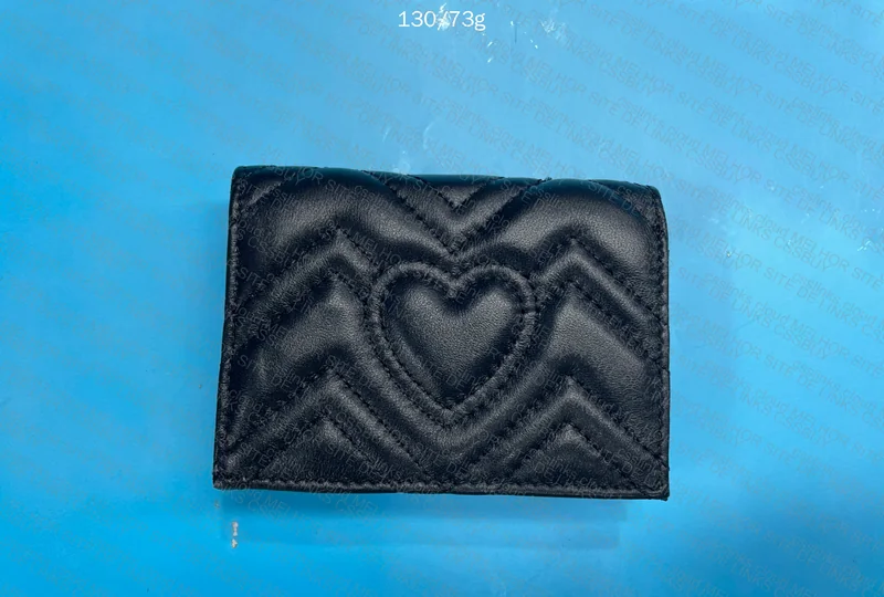 Gucci Folded Wallet Marmont Quilted Leather 3