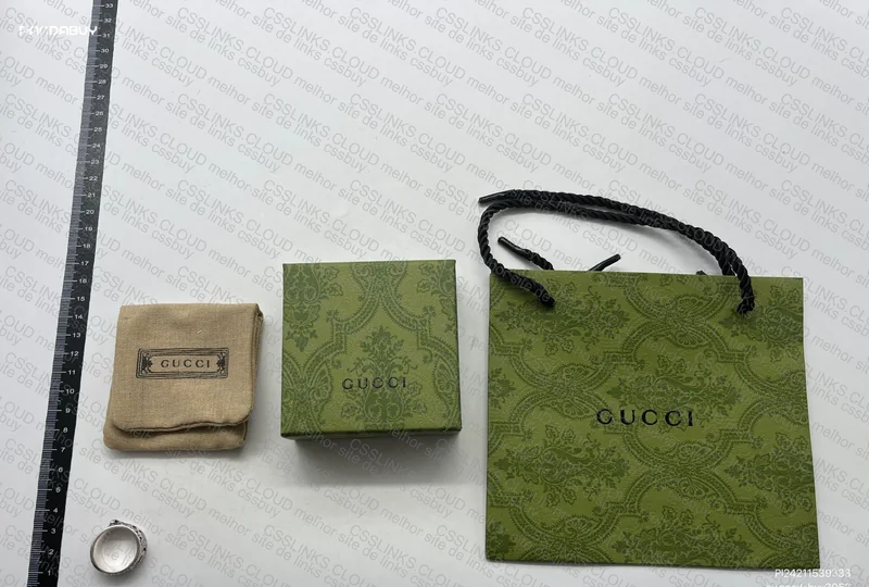Gucci Tiger Head Ring Silver 3