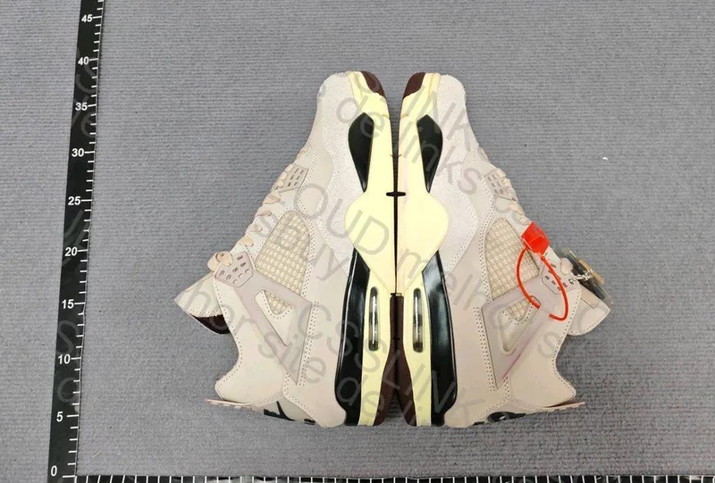GX A Ma Maniere x Air Jordan 4 Fossil Stone JMDY 2