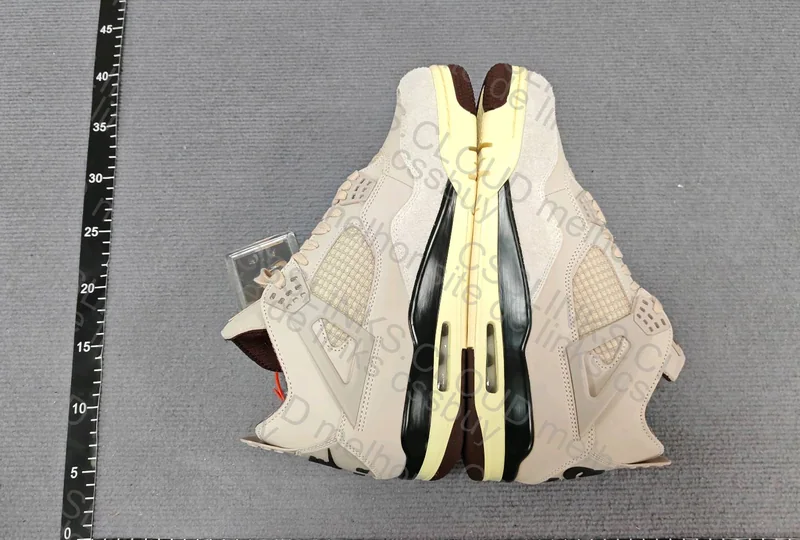 GX A Ma Maniere x Air Jordan 4 Fossil Stone JMDY 6