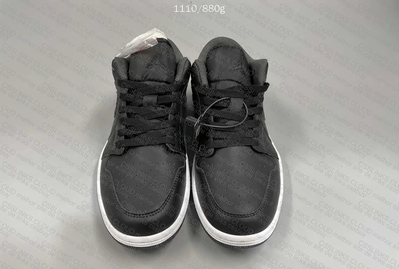 GX AJ1 LOW BLACK ELEPHANT 2