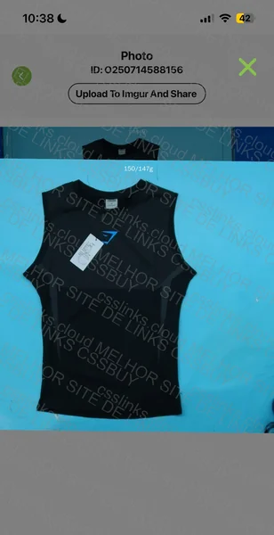 Gymshark onyx, seamless e etc 6