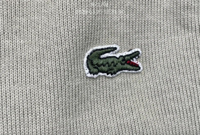 HALF ZIP LACOSTE VERDE MUSGO 2