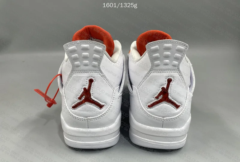 Air Jordan 4 Retro 'Orange Metallic' 4