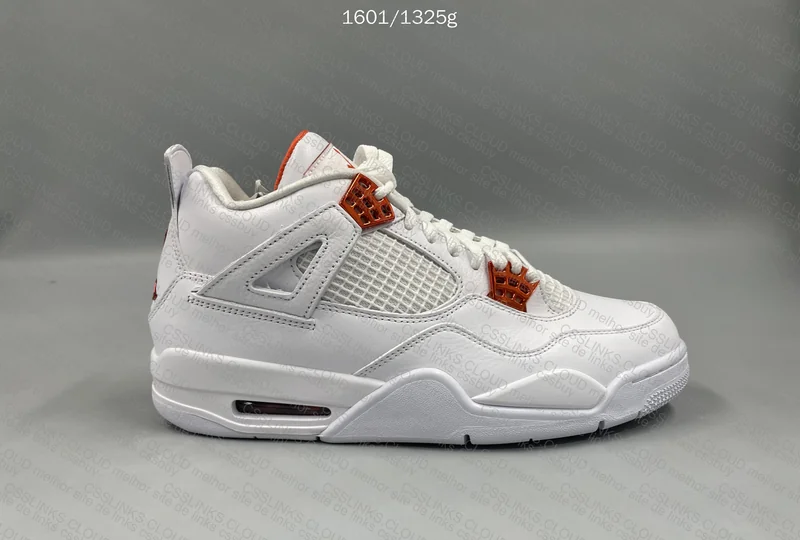 Air Jordan 4 Retro 'Orange Metallic' 5