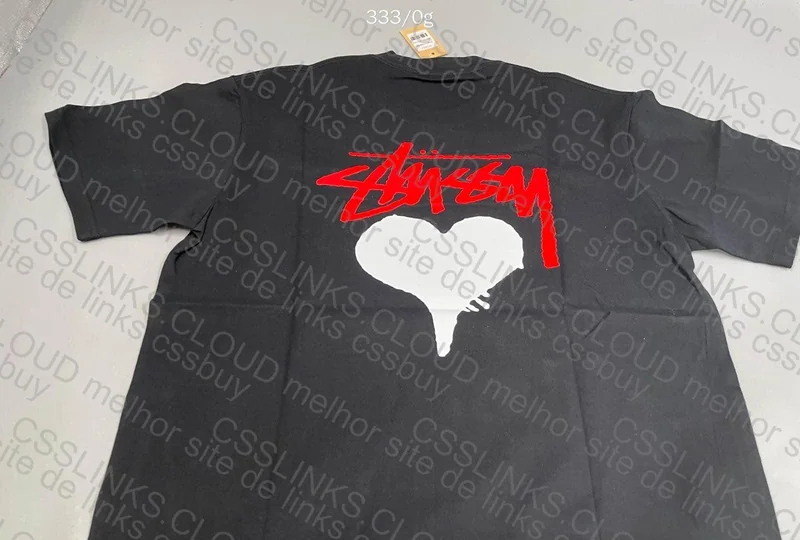 Help! Stussy Heart Husky Shirt