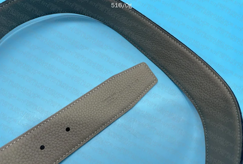 Hermès Genuine Leather Reversible Belt 4