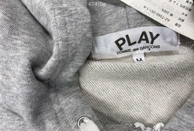 Hoodie Cdg Play