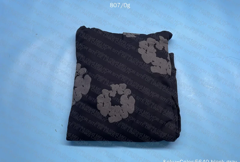 Hoodie denim tears (black/gray) 2