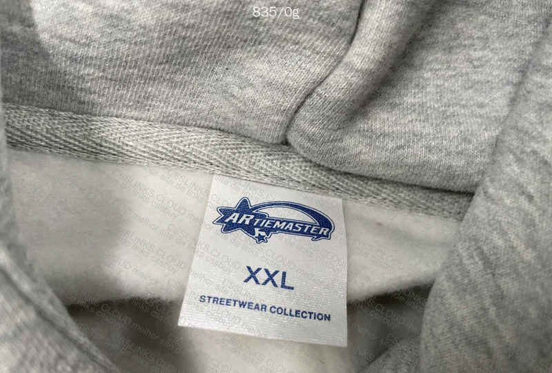 Artiemaster Hoodie - XXL with Measurements 2