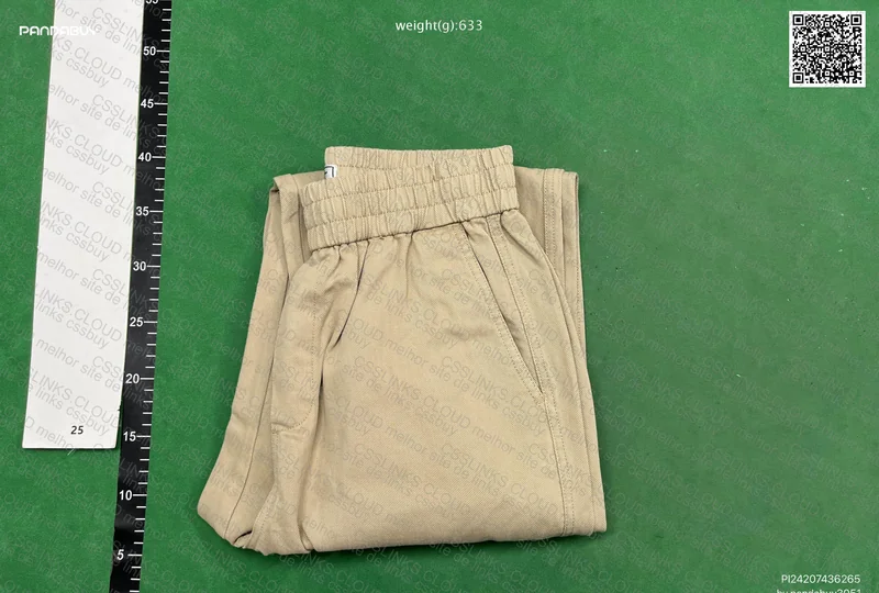 IDLT 100% cotton tapered pants 2