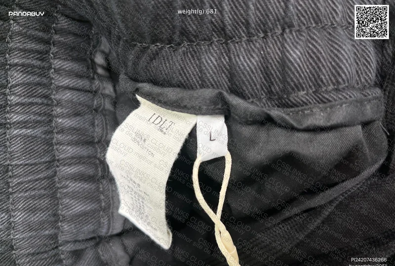 IDLT tapered 100% cotton pants 4