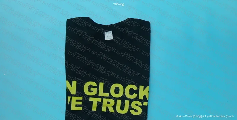 In glock we trust t-shirt 3