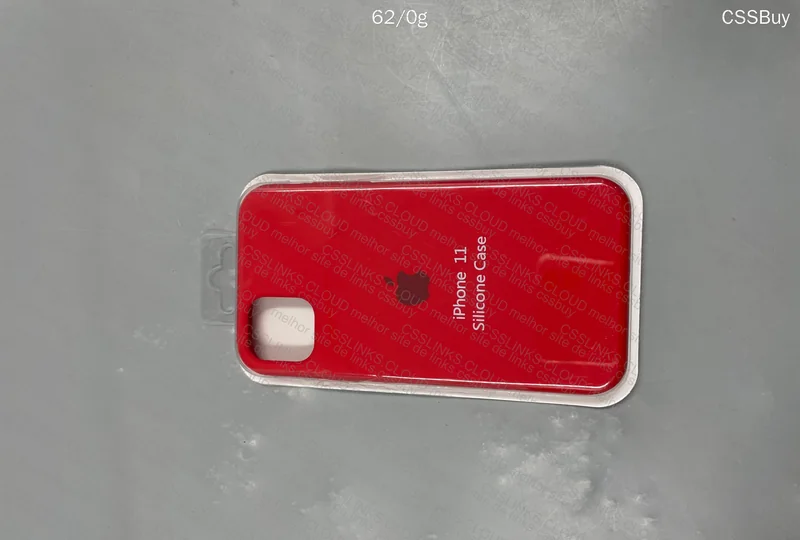 iPhone 11 Silicone Case Red