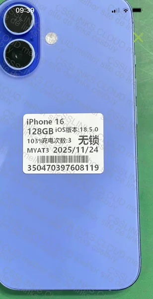 iPhone 16 Blue, Unlocked 5