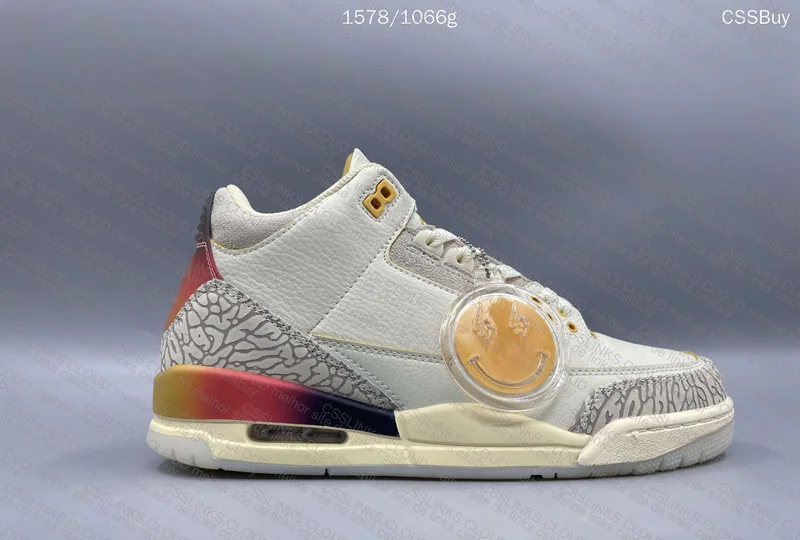 J. Balvin x Air Jordan 3 Retro 'Medellín Sunset' 3