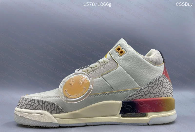 J. Balvin x Air Jordan 3 Retro 'Medellín Sunset' 4