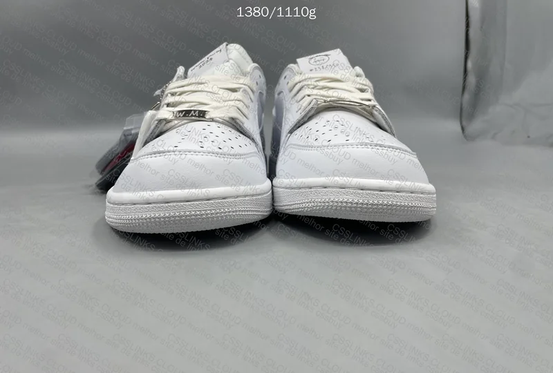 J1 Low Travis Scott Triple White 2