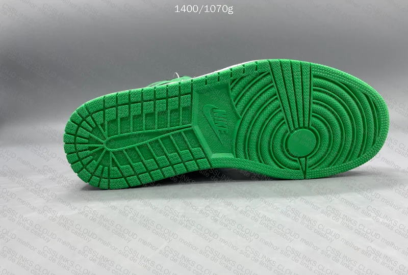 J1 Top New Black Green Toe 5