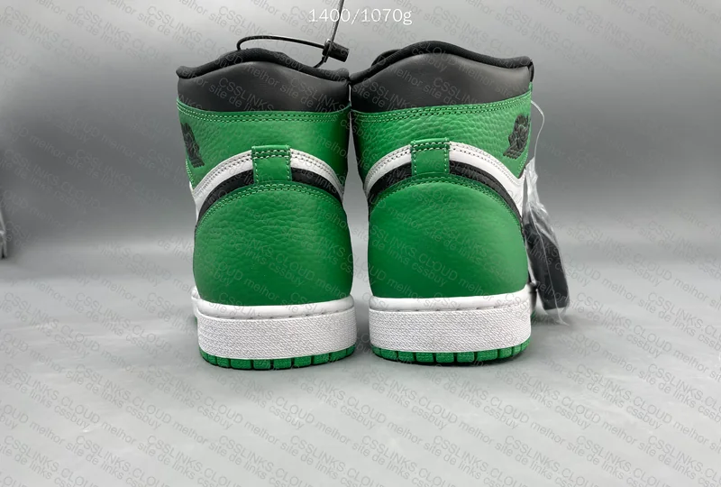 J1 Top New Black Green Toe 8