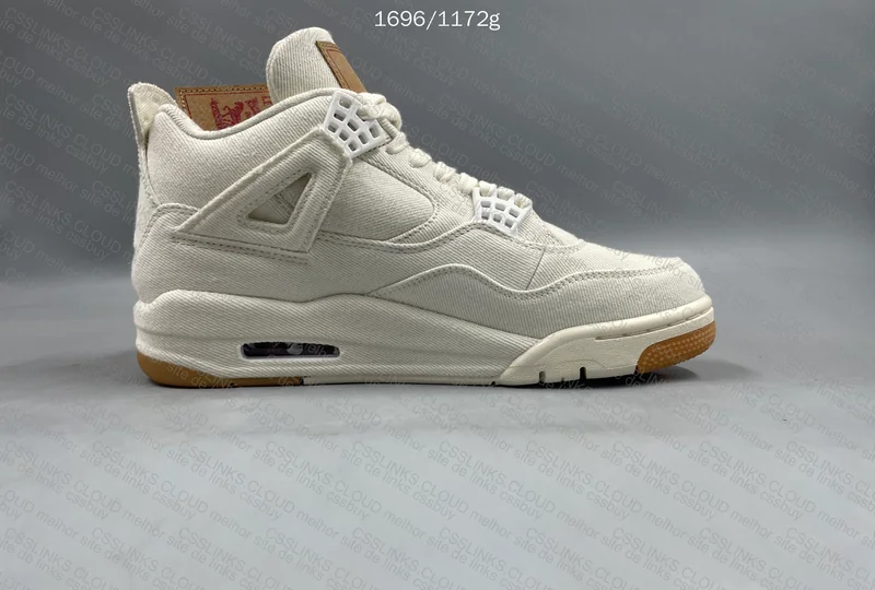 j4 denim white - LEVIS 4