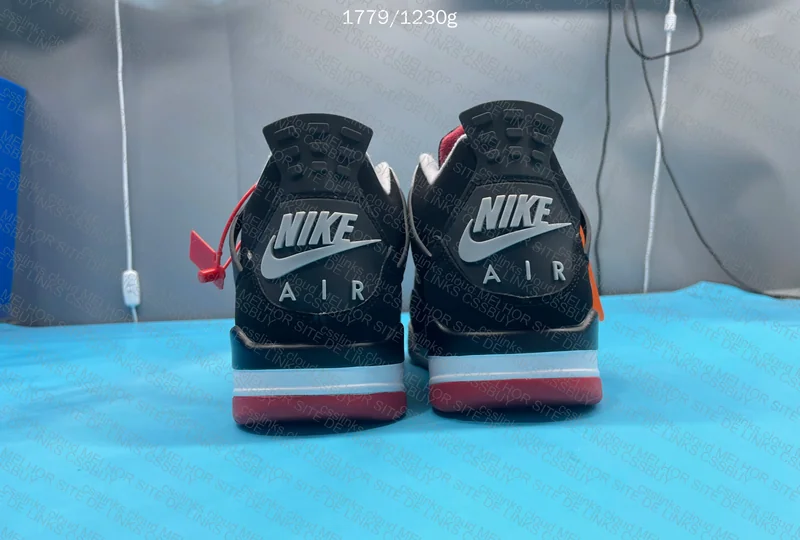 J4 Retro White and Red 5