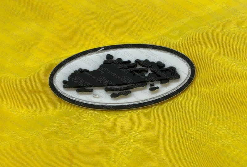 jacket Corteiz yellow/white