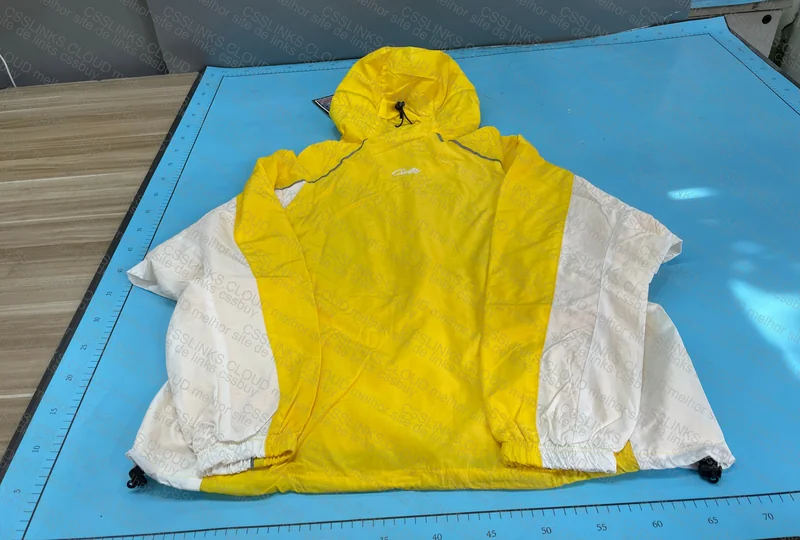 jacket Corteiz yellow/white 4