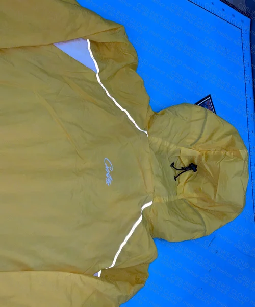 jacket Corteiz yellow/white 5