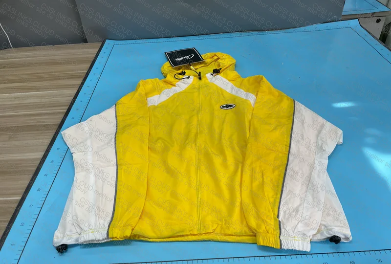 jacket Corteiz yellow/white 6