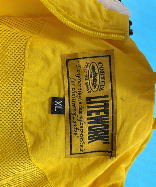 jacket Corteiz yellow/white 8