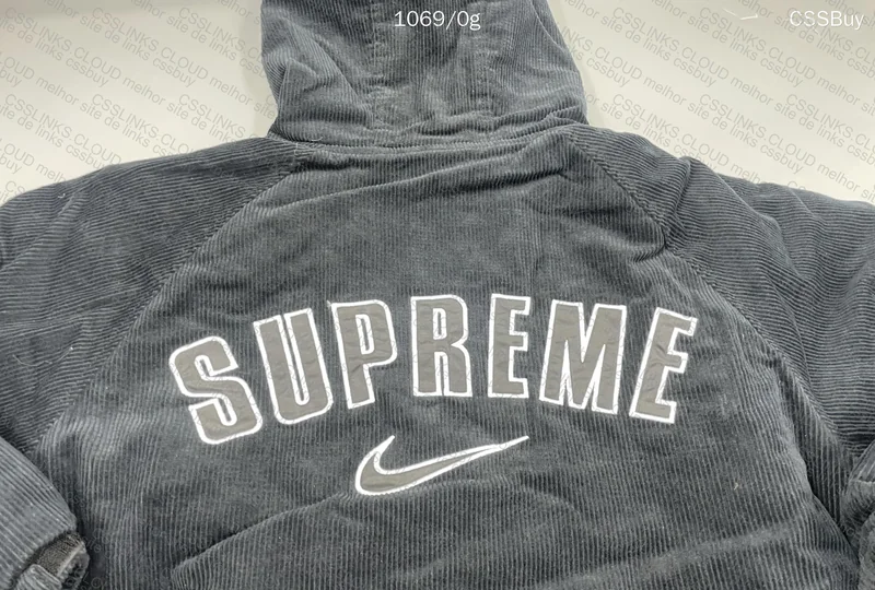Nike x Supreme Black Jacket