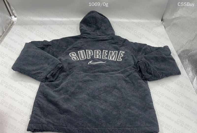 Nike x Supreme Black Jacket 2