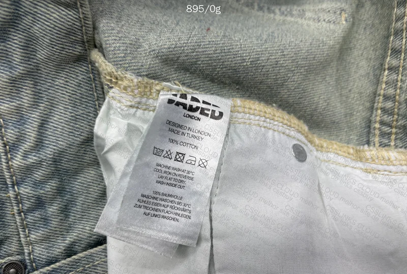 Jaded London Light Wash Colossus Fit Jeans 2