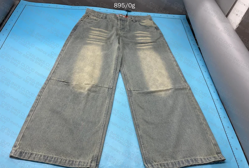 Jaded London Light Wash Colossus Fit Jeans 3