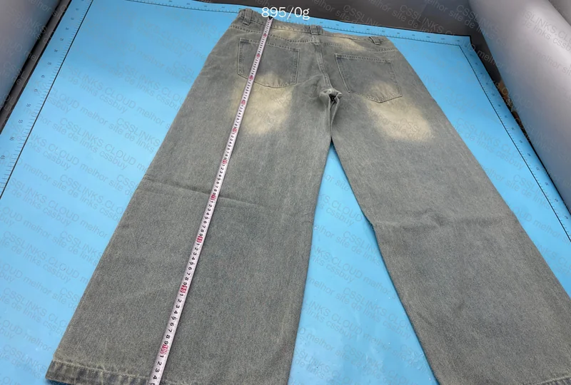 Jaded London Light Wash Colossus Fit Jeans 4
