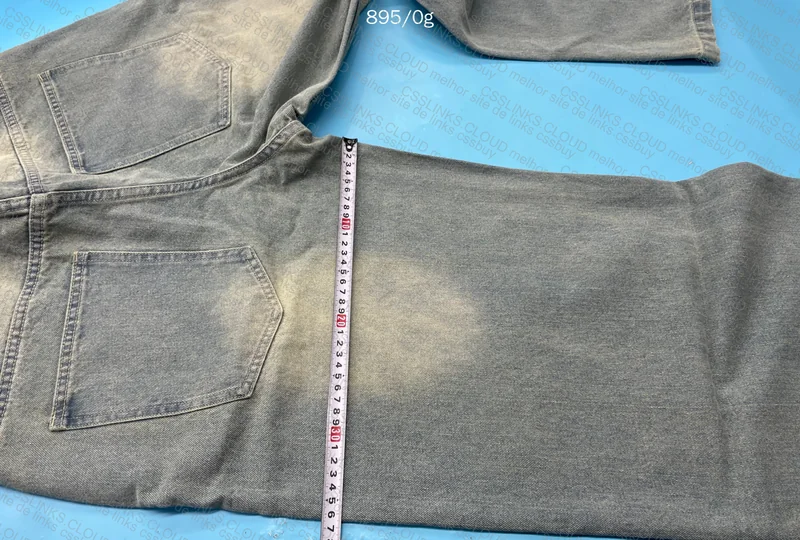 Jaded London Light Wash Colossus Fit Jeans 6