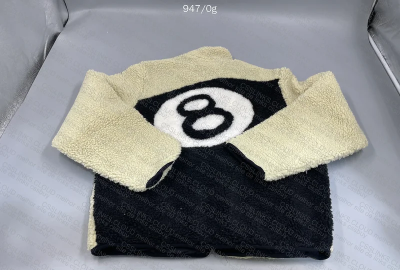 Stussy 8 Ball Fleece Jacket 2