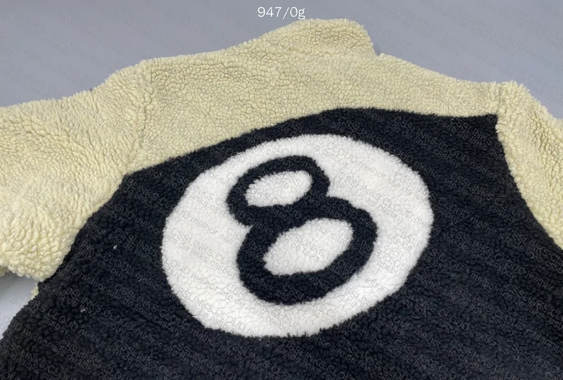 Stussy 8 Ball Fleece Jacket 4