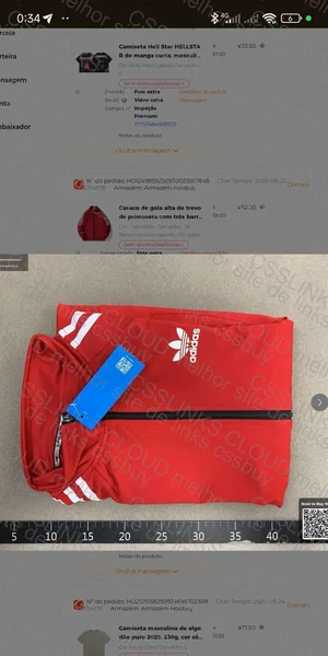 Adidas Red Jacket