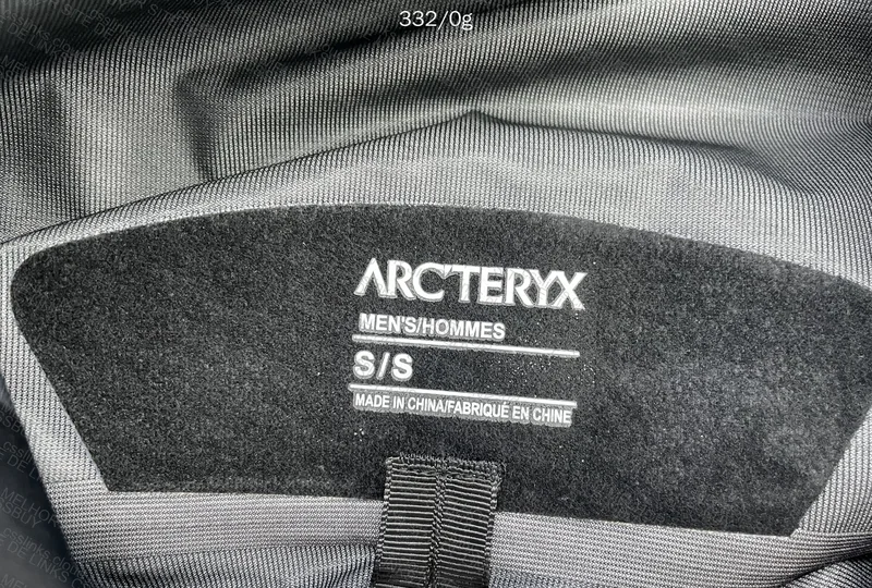 Arc'teryx Jacket with Measurements 4