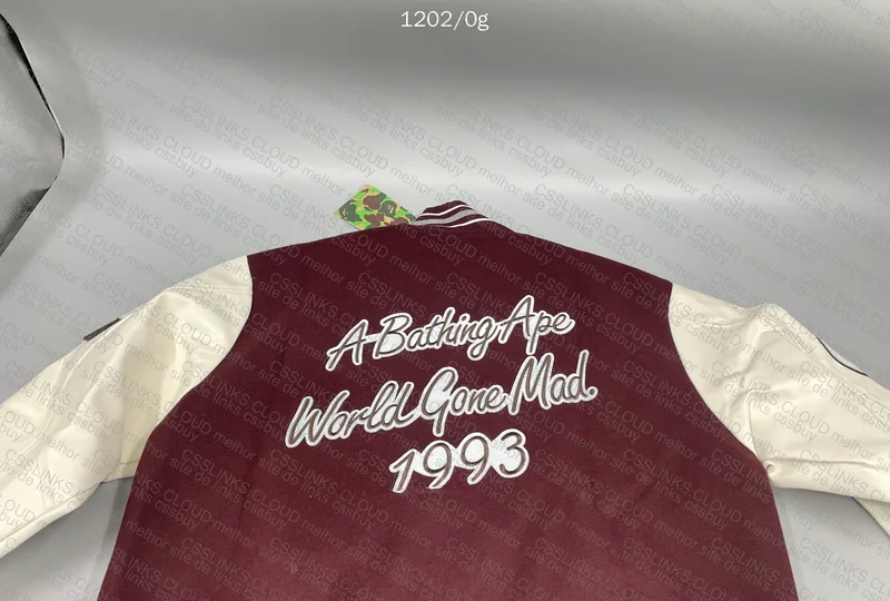 Bape Jacket (with Measurements) 10