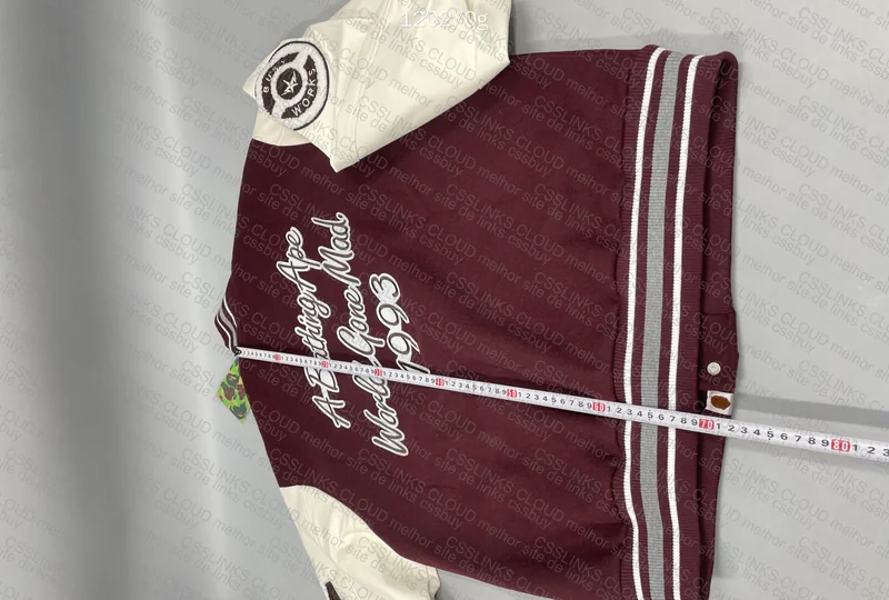 Bape Jacket (with Measurements) 4