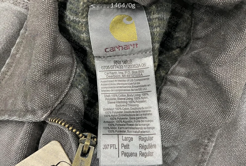 Carhartt Jacket (with measurements) 4