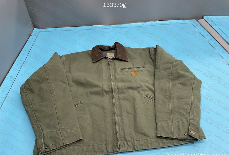Carhartt J97 Jacket with Measurements 2