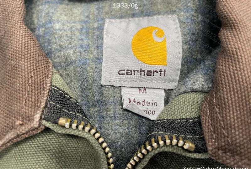 Carhartt J97 Jacket with Measurements 7