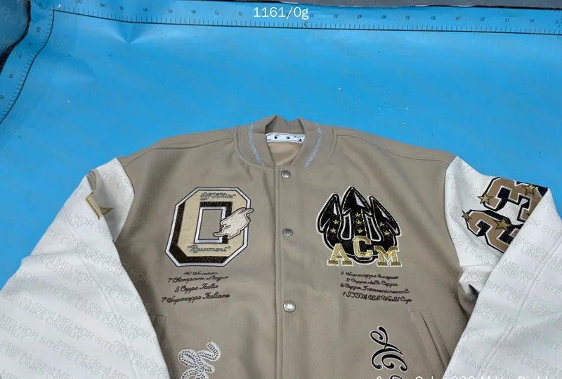 Off White Diablo College Jacket 6