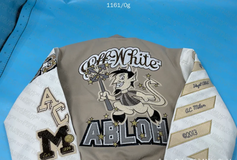 Off White Diablo College Jacket 7