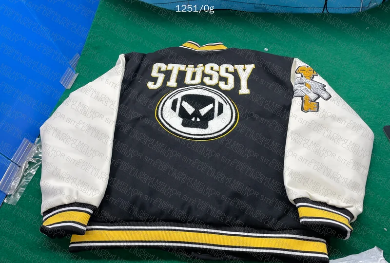 Stussy College Jacket - TaurusReps
